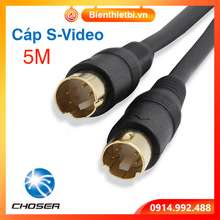 Dây cáp S-Video to S-Video 5m thương hiệu . 