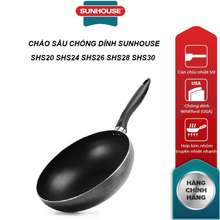 Chảo sâu lòng phi 20-30cm (Đen) SHS20 SHS24 