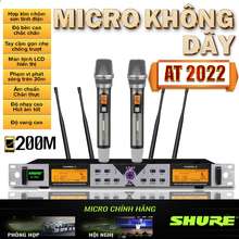 Micro Không Dây Shure At 2022 Chống Hú