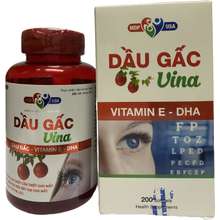 Dầu Gấc Vina - Bổ mắt lợi tim mạch 