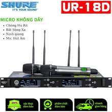 Micro Không Dây Shure Ur-18D Plus Cảm Biến