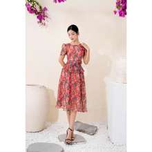 Đầm Peplum Đính Hoa Tt