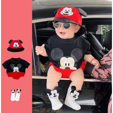 Bộ Áo Liền Quần Mickey Được Ủy