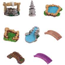 Miniature Pond Bridge Kit Figurines Miniature