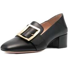 Giày Lười Nữ Janelle Block Heel Loafers