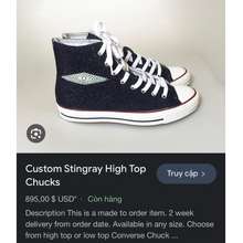 Giày Nữ Hight Top Chuck