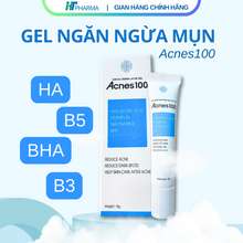 Gel Hỗ Trợ Ngừa Mụn 100 Làm Mờ Thâm