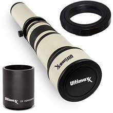 Ultimaxx 650 1300Mm 1300 2600Mm Telephoto Lens