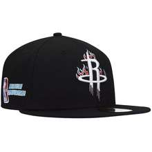 New Era MLB Black with White 59FIFTY Fitted Cap