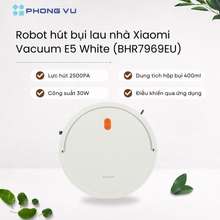 Robot Hút Bụi Lau Nhà Vacuum E5 White