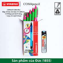 Hộp 10 bút chì bấm COM4pencil 6635 nét