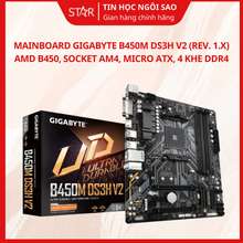 Mainboard B450M Ds3H V2 (Rev. 1.X) | Amd B450,