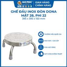 [Chính hãng ] Ghế đẩu inox đòn DONA phù 