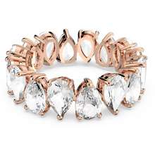 Nhẫn Vittore Ring Pear Cut White Rose Gold Tone 