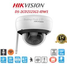 Hikvision Camera IP Dome hồng ngoại Wifi 2.0 Megapixel DS-2CD2121G1-IDW1-Hàng Chính Hãng