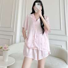 Đồ Pyjama Đùi Cao Cấp Chất Latin, Đồ