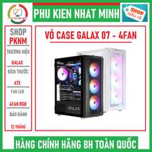 Vỏ Máy Tính - Case 07 Black - White Kèm 4