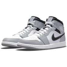 Giày Jordan 1 Mid Light Smoke Grey Anthracite