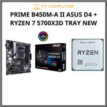 Combo Main Prime B450M-A Ii Box + Ryzen 7 5700X3D 