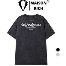 Áo Thun Wash Maison Rich Premium Tee Yves Saint