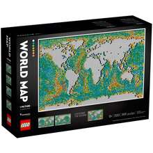 【Official】 31203 Art World Map 11695pcs