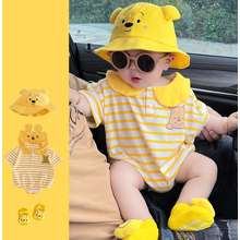 Bộ Áo Liền Quần Gấu Winnie Được Ủy 