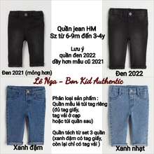 Quần jean HM UK/US/JP/KR/CN chính hãng sz