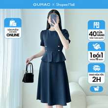 Đầm Peplum Phối Nút Thời Trang Lde0404 -