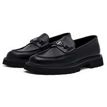 Giày Lười Nữ Icon Leather Loafers Black
