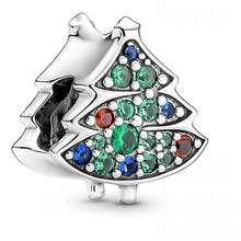 Hạt Vòng Charm 790018C01 Silver Christmas Tree 