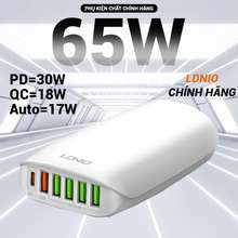 Bộ Sạc Nhanh DL-A6573C Tùy Chỉnh 65W 6