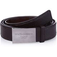 Thắt Lưng Dolce Gabbana D G Belt Dark Brown