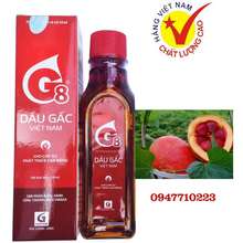 Dầu Gấc G8 Việt Nam 185ml : HSD