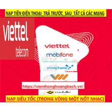 [HCM]Nạp TIỀN VIỄN THÔNG 185.000 VNĐ -