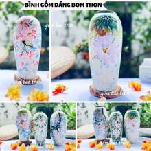 Lọ Gốm Cắm Hoa Tươi , Hoa Khô - Dáng