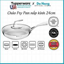 Chảo Fry Pan Nắp Kính 24Cm Chính Hãng