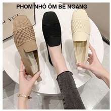 [Siêu Nhẹ_Phom Nhỏ] Giày Slip On Nữ, Búp 