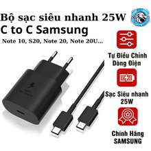 Bộ sạc nhanh Samsung 25W Type-C Chính Hãng