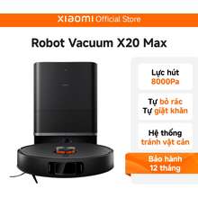 Robot Hút Bụi, Lau Sàn 2 Trong 1 Vacuum X20