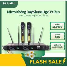 Micro Không Dây Ugx 39 Plus Thế Hệ Mới,