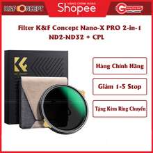 Kính Lọc Filter Nano-X Pro Series Cpl+Nd2-32