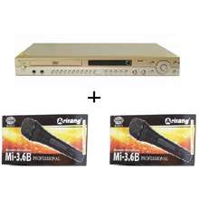 [HCM]Đầu DVD AR-36MB + 2 micro có