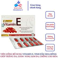 Vitamin E - Bổ Sung Tinh Dầu Hoa Hồng,