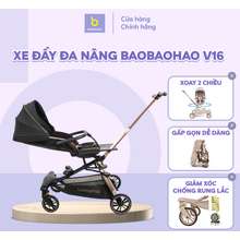 Xe Đẩy 2 Chiếu V16 Xe Đẩy Gấp Gọn