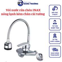 Vòi Nước Rửa Chén Cắm Tường Nóng