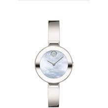 Movado Bold Bangle Women 39 S Swiss Quartz Stainless Steel And Bangle Bracelet Casual Watch Color Silver Model 3600629