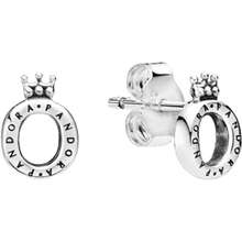 Khuyên Tai Polished Crown O Stud Earrings 298295 