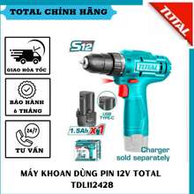 Máy Khoan Dùng Pin 12V Tdli12428 Hàng Chính