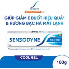 Kem đánh răng Cool Gel 160g giúp giảm ê