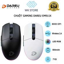 Chuột Không Dây Em911X | Dual Mode Usb 2.4G,